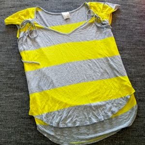 Ella Moss striped tee medium